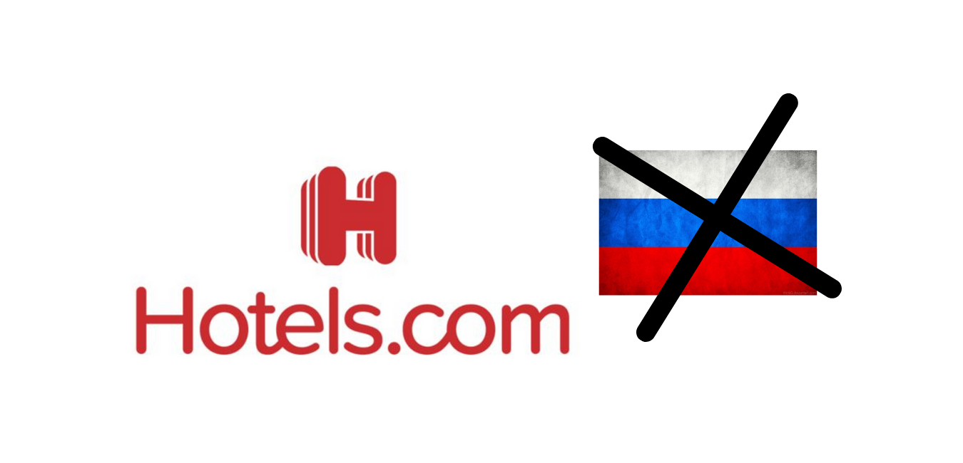 Hotels.com zablokował Rosje