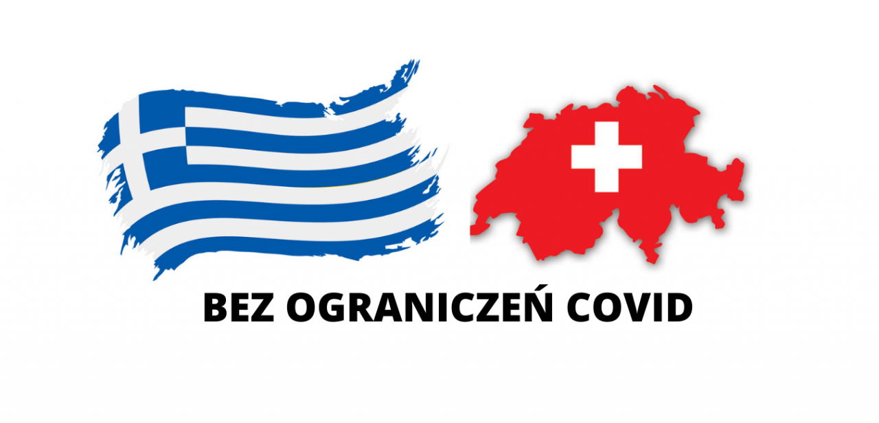Szwajcaria i Grecja covidowych