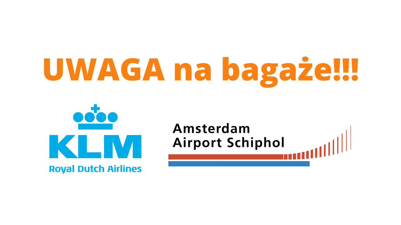 Loty KLM przez Amsterdam