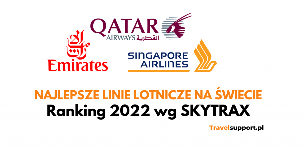 Ranking najlepszych linii lotniczych 2022